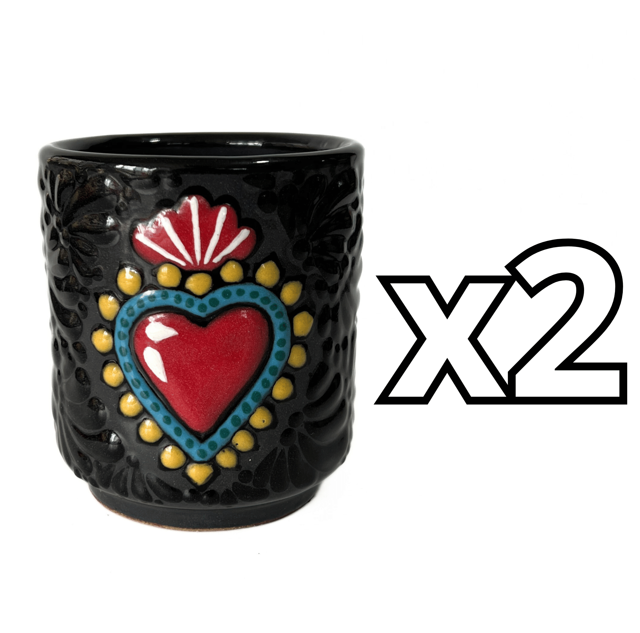 TAZA RECTA ESTANDAR MIK SUPER BLACK SAGRADO CORAZON