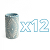 TEQUILERO NO PERSONALIZADO FONDO BABY BLUE ABANICO COMPLETO BLANCO