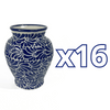 FLORERO JARRON FONDO TRADICIONAL MIK AZUL COBALTO
