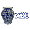 FLORERO JARRON FONDO TRADICIONAL MIK AZUL COBALTO