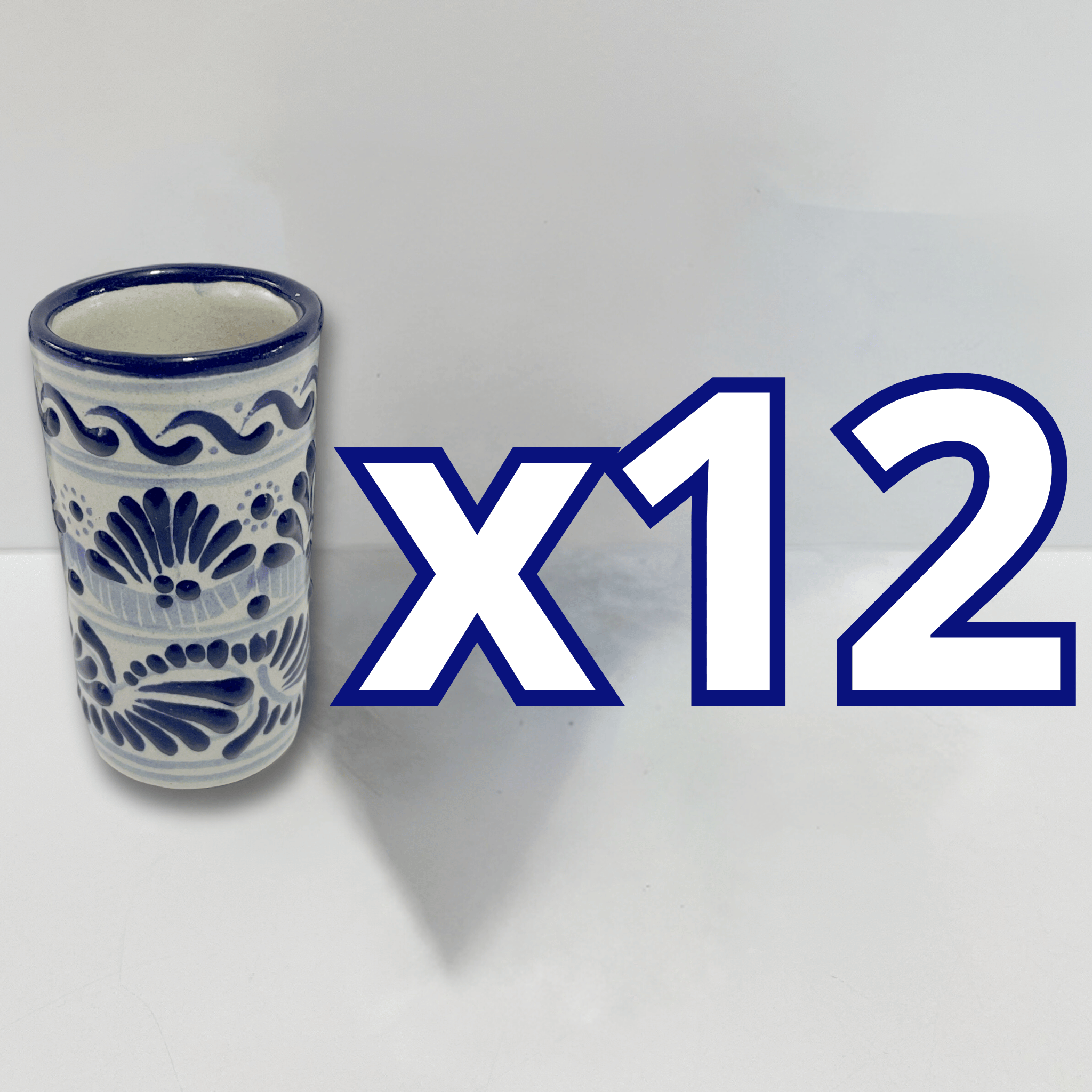 TEQUILERO NO PERSONALIZADO FONDO TRADICIONAL CENEFA CLASICO AZUL COBALTO