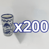 TEQUILERO NO PERSONALIZADO FONDO TRADICIONAL CENEFA CLASICO AZUL COBALTO
