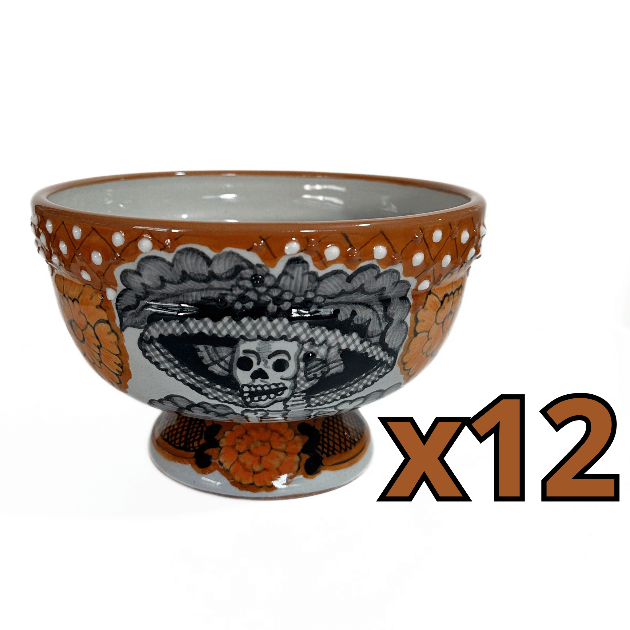 BASE FLORAL CATRINA CEMPASUCHIL
