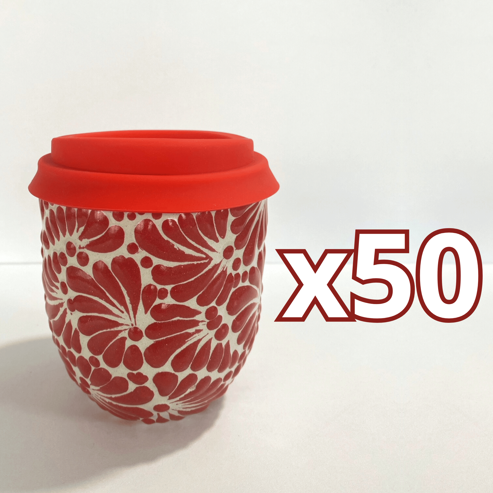 TERMO BOLITA FONDO TRADICIONAL MIK ROJO