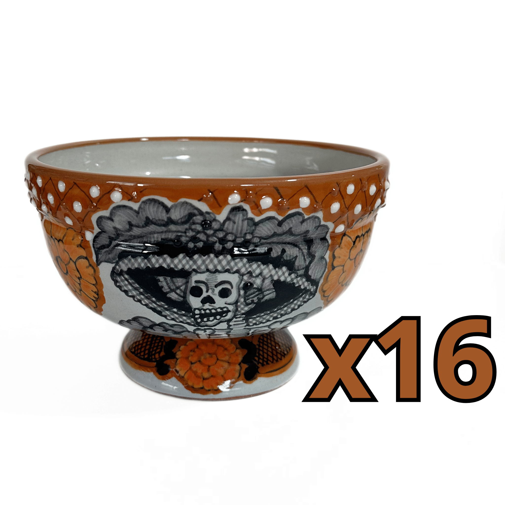 BASE FLORAL CATRINA CEMPASUCHIL