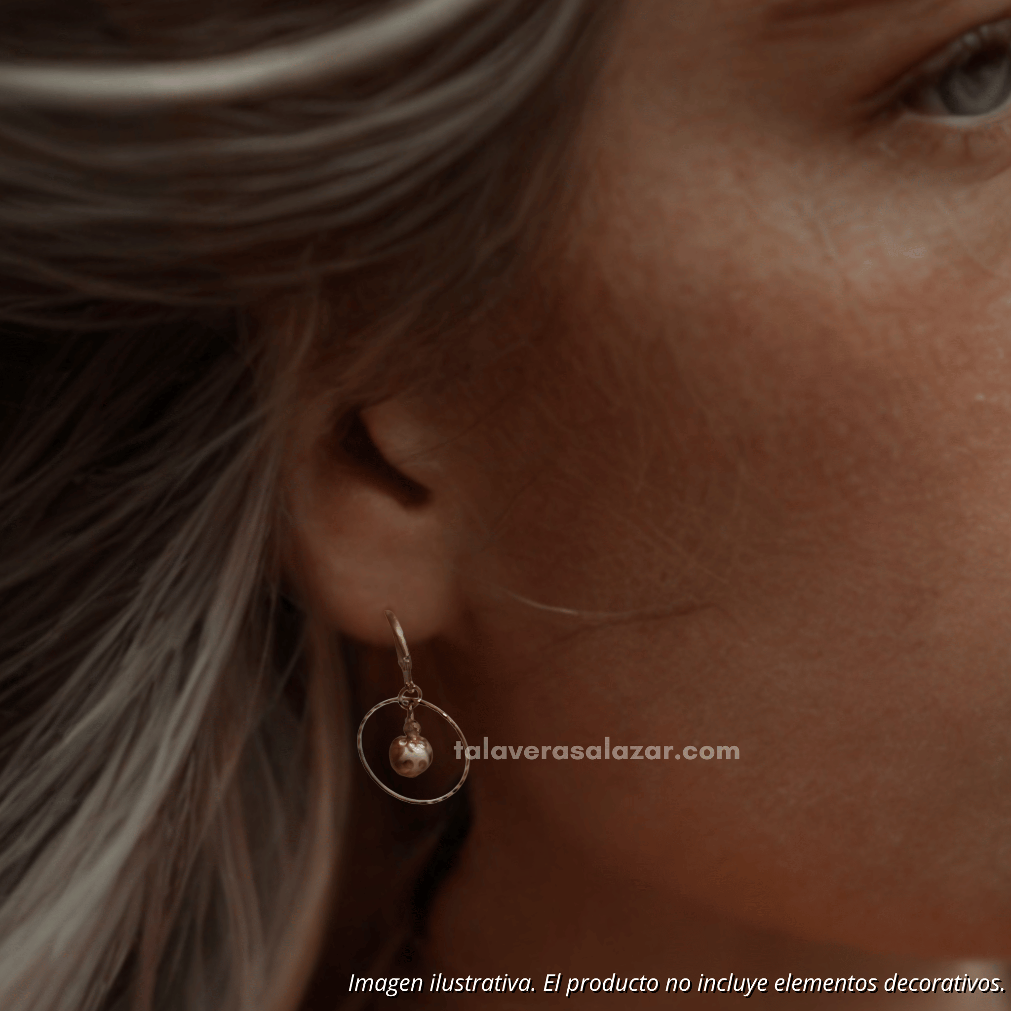 ARETES ARO ESFERA FONDO TRADICIONAL DESTELLOS DE ORO