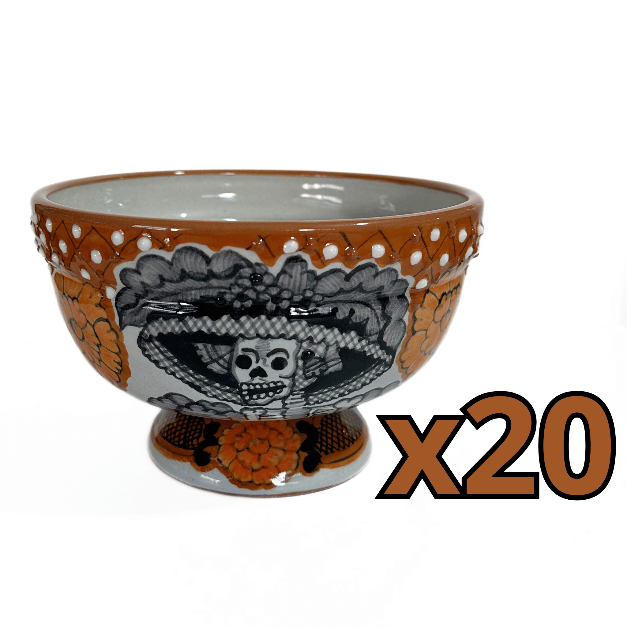 BASE FLORAL CATRINA CEMPASUCHIL