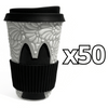 TERMO 15 CM SIN ASA FONDO TRADICIONAL MIK BLANCO GATO NEGRO