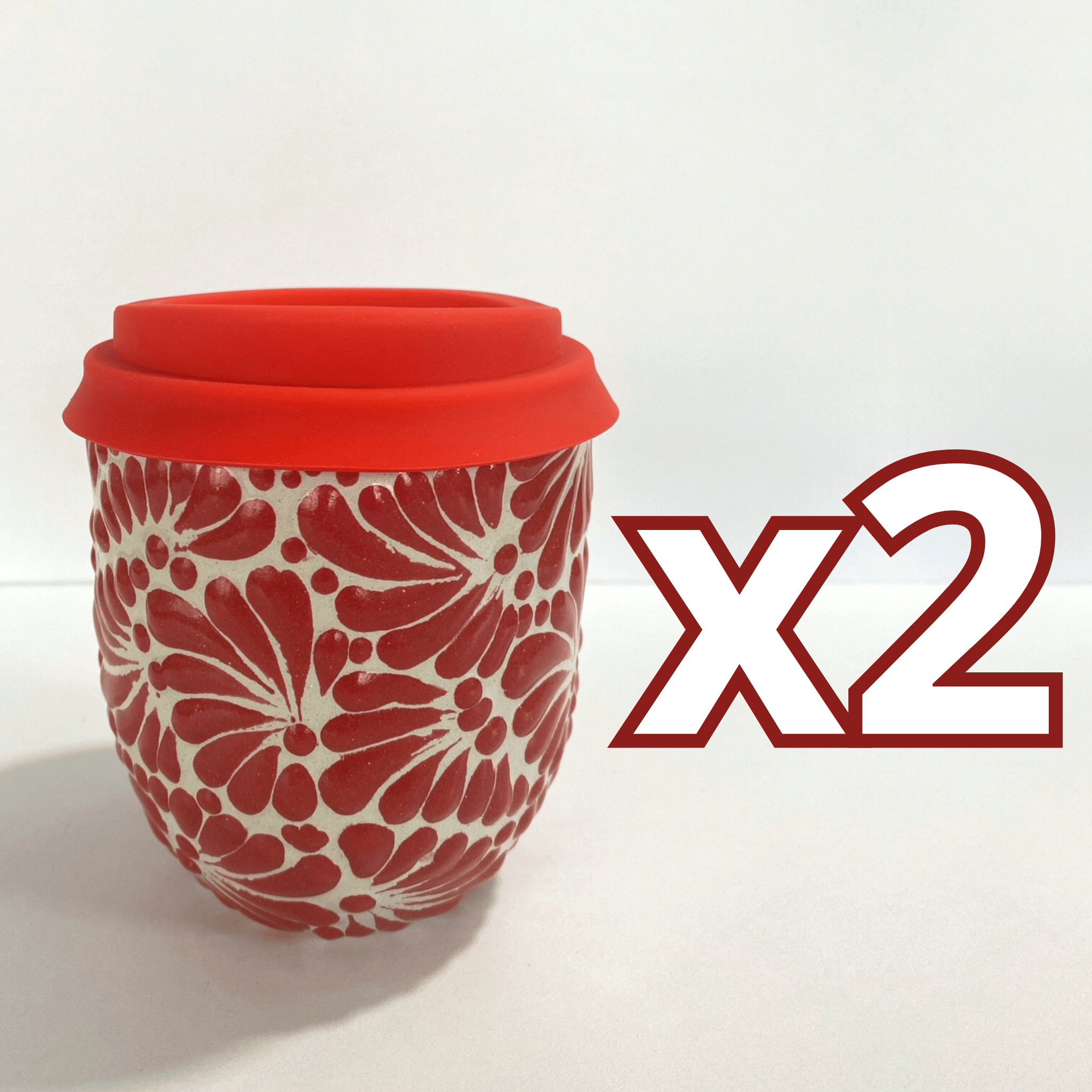 TERMO BOLITA FONDO TRADICIONAL MIK ROJO