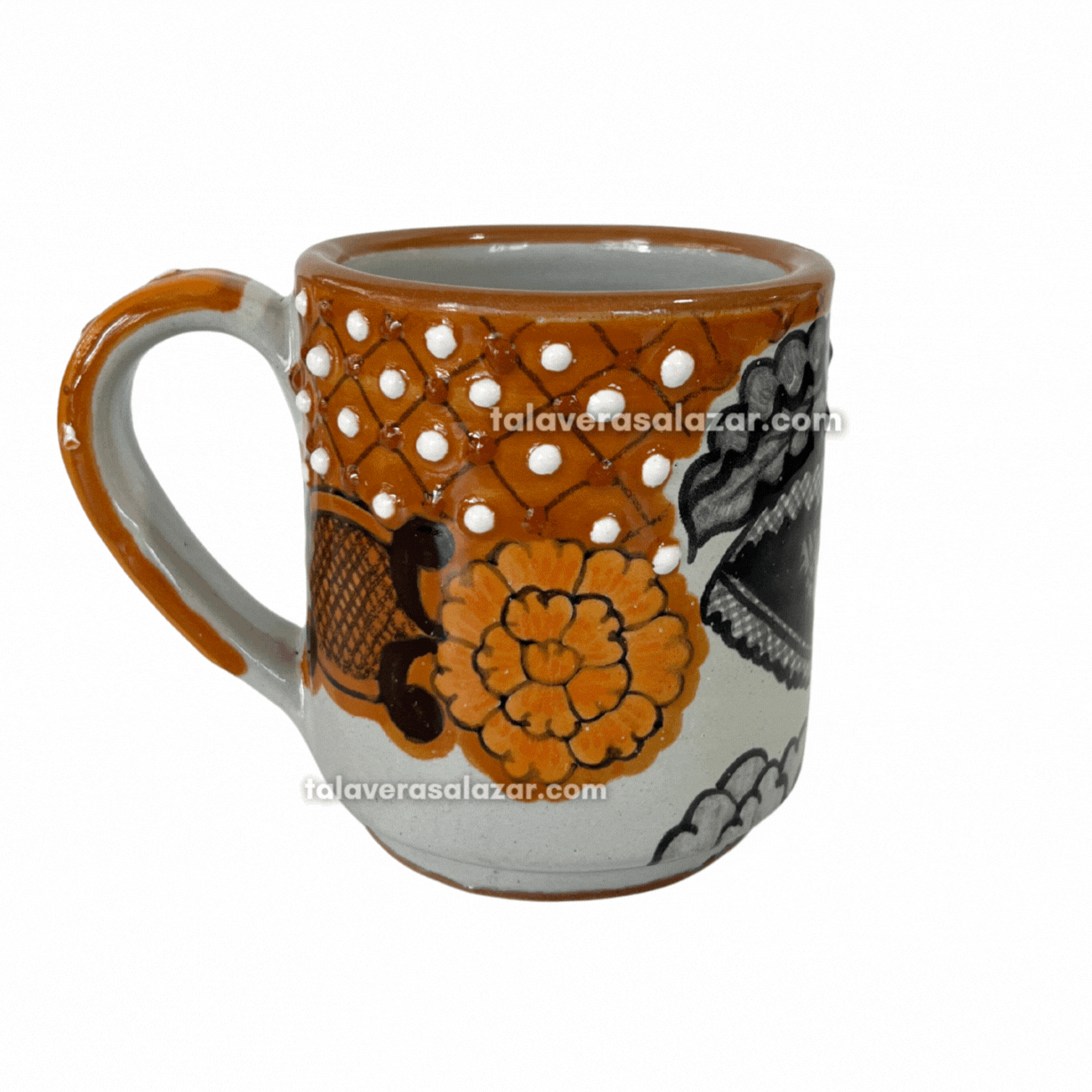TAZA RECTA ESTANDAR CATRINA CEMPASUCHIL