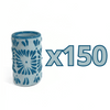 TEQUILERO NO PERSONALIZADO FONDO BABY BLUE CENEFA AZUL TURQUESA