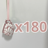 JARRITO FIESTERO PERSONALIZADO FONDO ROSA MIK BLANCO XV NOMBRE