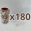 TEQUILERO PERSONALIZADO FONDO CAFE MIK BLANCO INICIALES MAS CORAZON