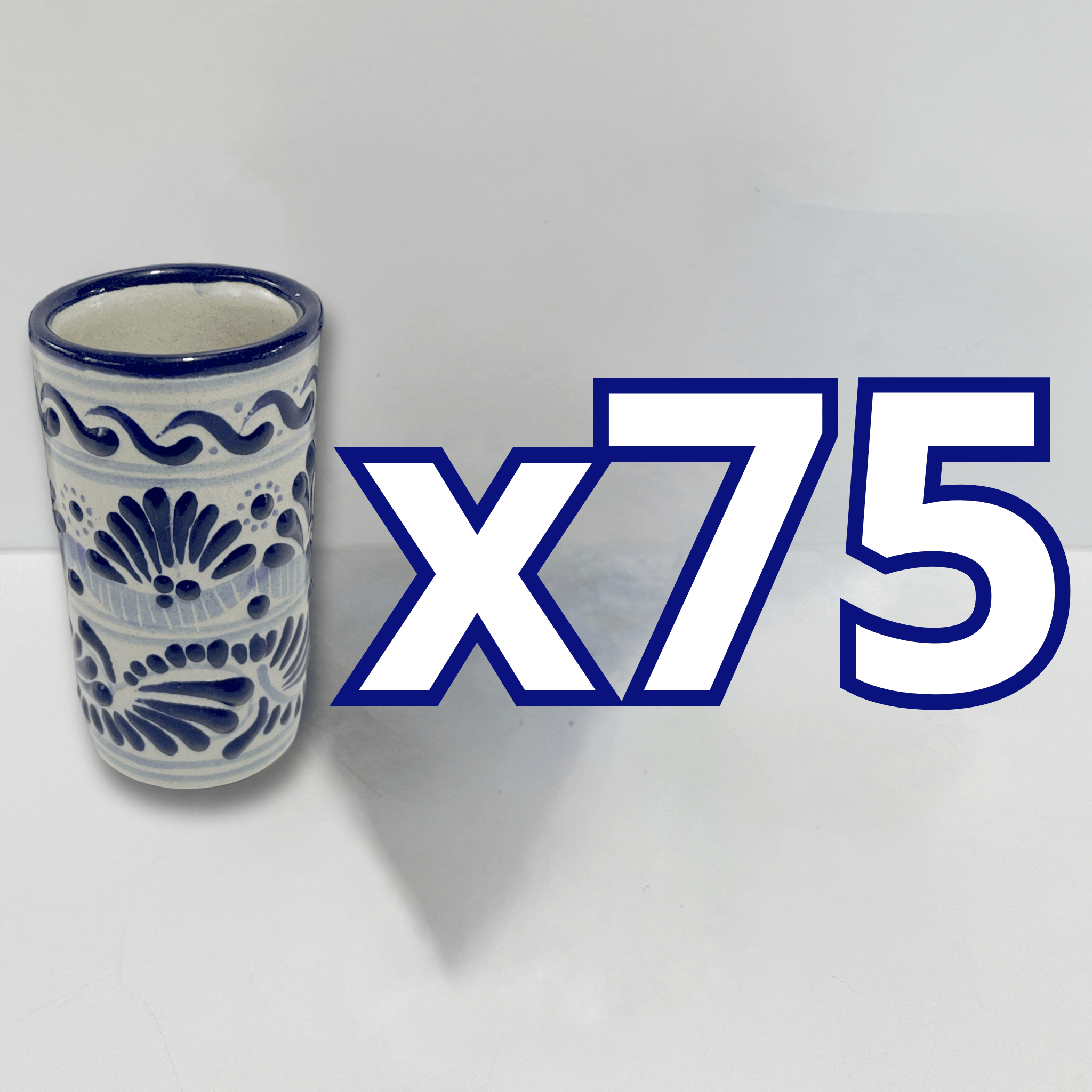 TEQUILERO NO PERSONALIZADO FONDO TRADICIONAL CENEFA CLASICO AZUL COBALTO