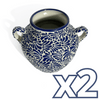 MACETA CUBANA MEDIANA FONDO TRADICIONAL MIK AZUL COBALTO