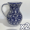 JARRA FONDO TRADICIONAL MIK AZUL COBALTO