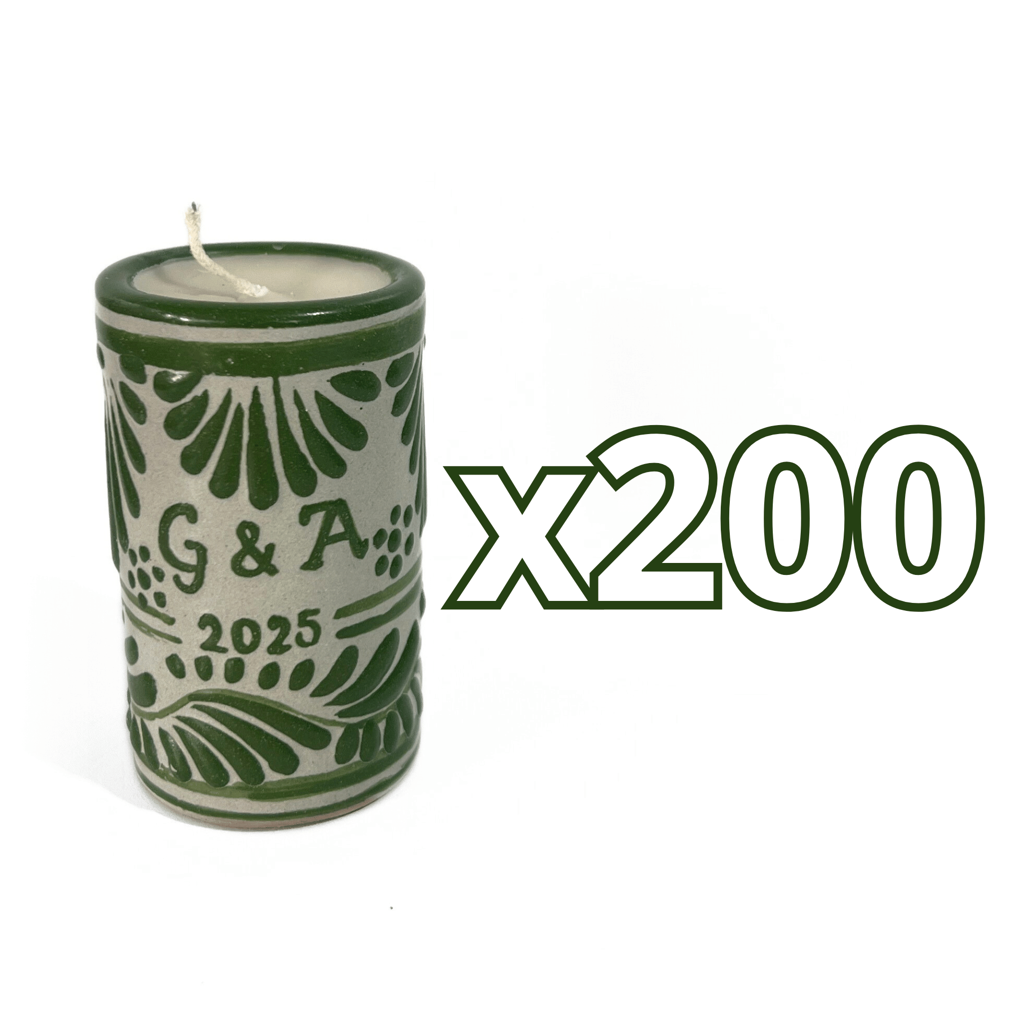 TEQUIVELA 8 CARACTERES FONDO TRADICIONAL CENEFA VERDE BANDERA PERSONALIZADA