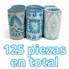 SET TEQUILERO AZUL TURQUESA