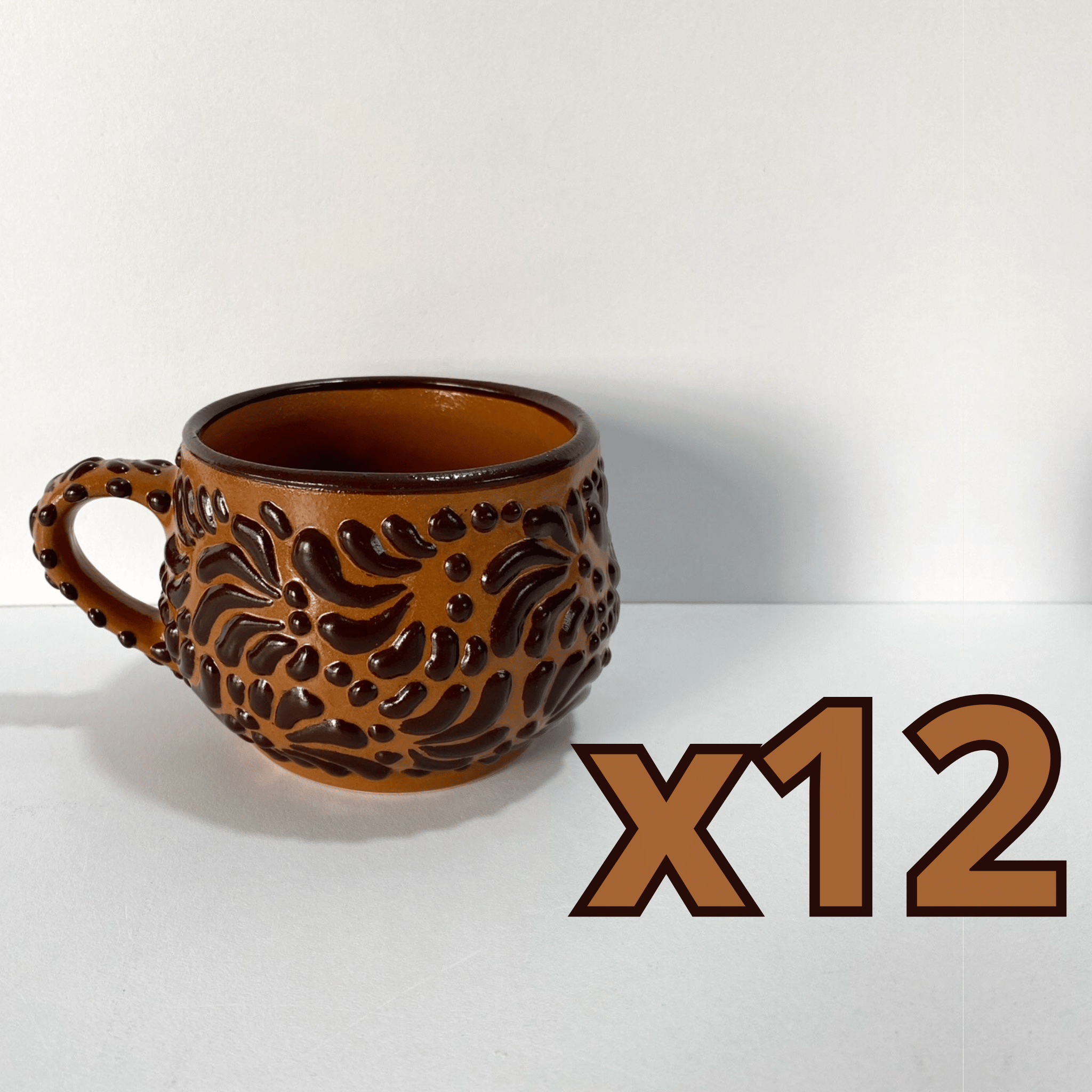TAZA CHOCOLATERA MEDIANA FONDO CAFE CHOCOLATE MIK