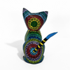 ALEBRIJE DE MADERA GATO NEGRO GRECAS