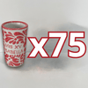 TEQUILERO PERSONALIZADO FONDO TRADICIONAL MIK ROJO MIS XV NOMBRE