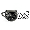 TAZA CHOCOLATERA MEDIANA FONDO TRADICIONAL MIK NEGRO