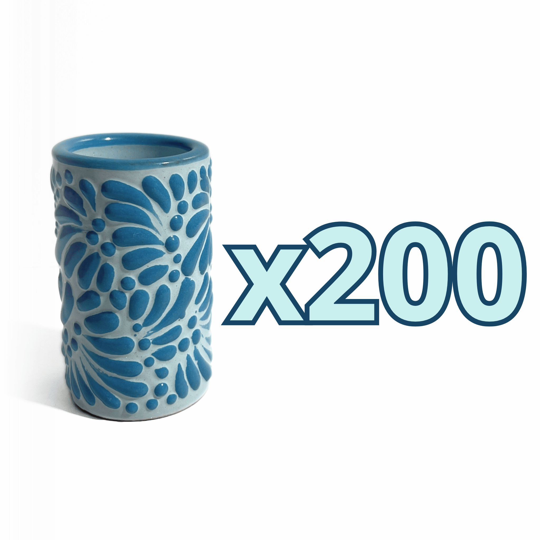 TEQUILERO NO PERSONALIZADO FONDO BABY BLUE MIK AZUL TURQUESA