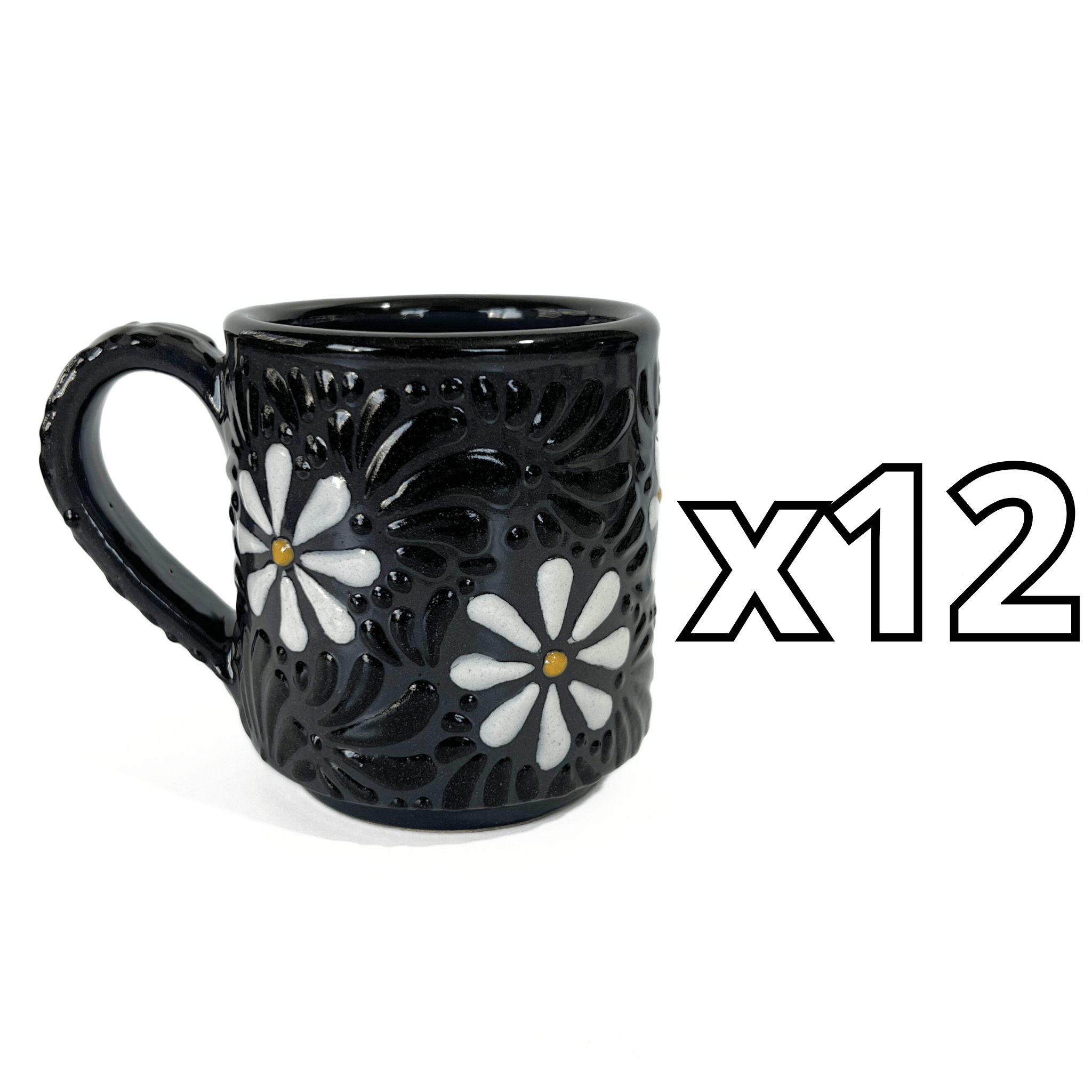 TAZA RECTA ESTANDAR MIK SUPER BLACK MARGARITAS