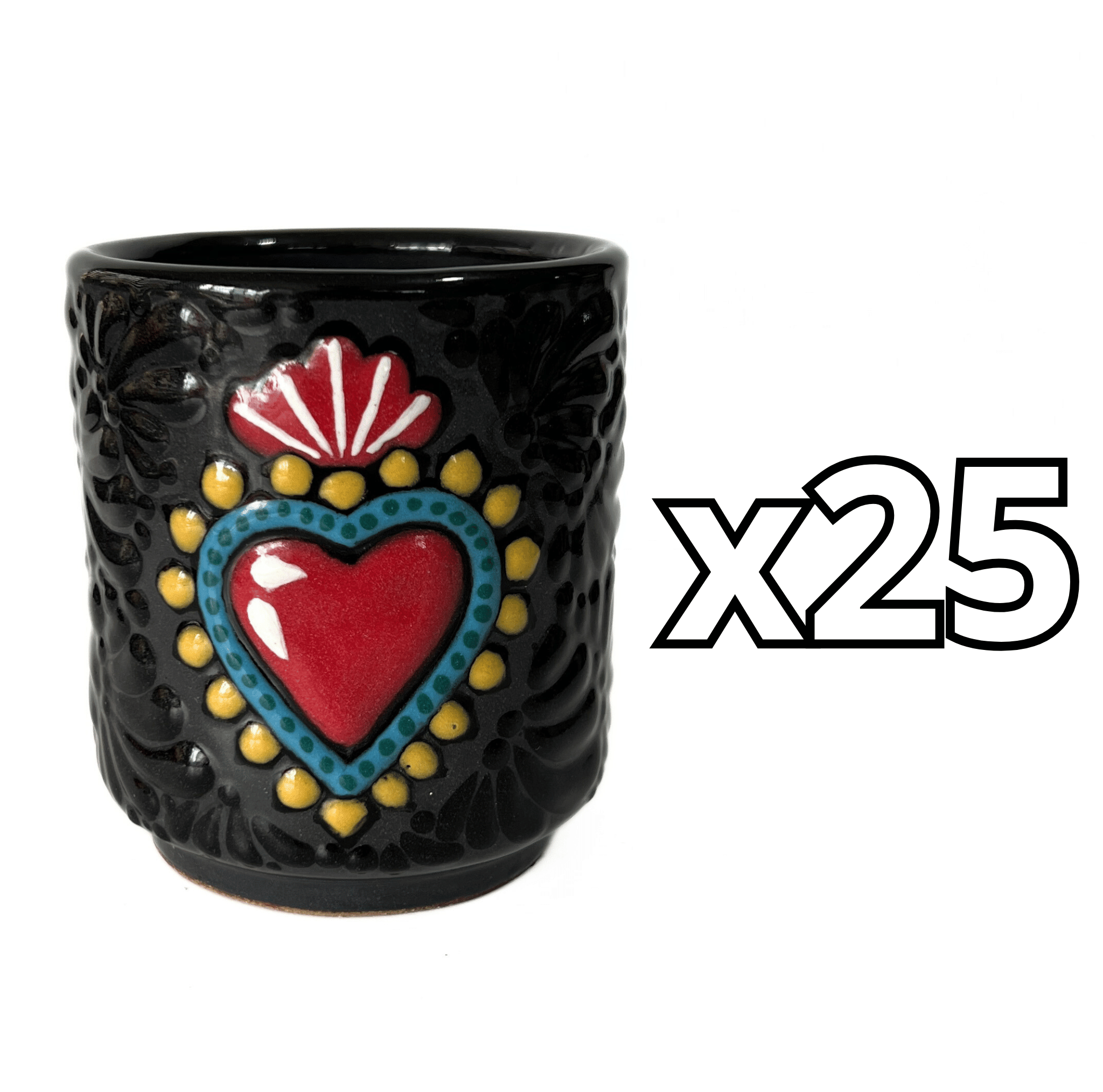 TAZA RECTA ESTANDAR MIK SUPER BLACK SAGRADO CORAZON