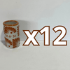TEQUILERO PERSONALIZADO FONDO TRADICIONAL DECORADO TERRACOTA INICIALES