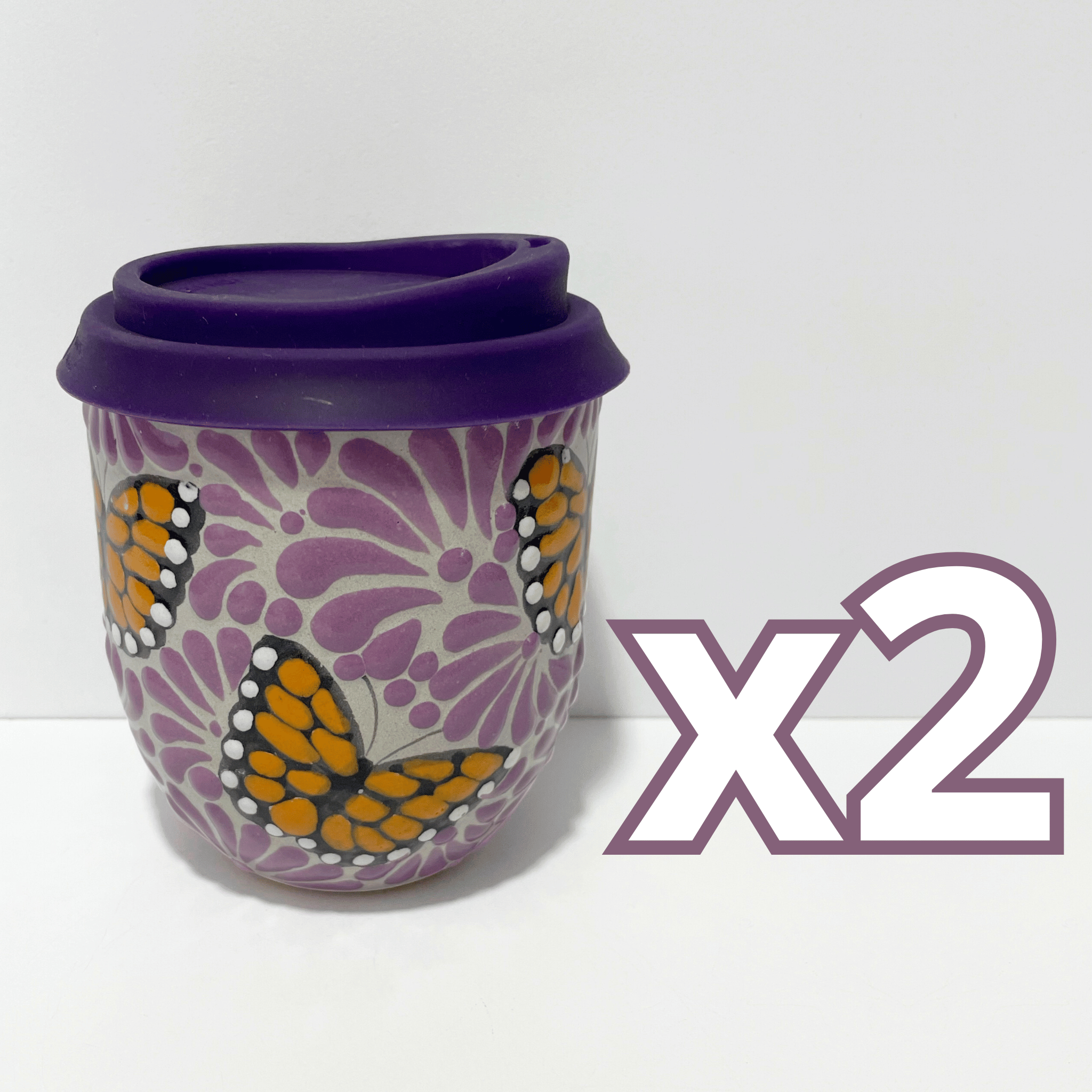 TERMO BOLITA FONDO TRADICIONAL MIK MORADO MARIPOSA