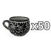 TAZA CHOCOLATERA MEDIANA FONDO TRADICIONAL MIK NEGRO