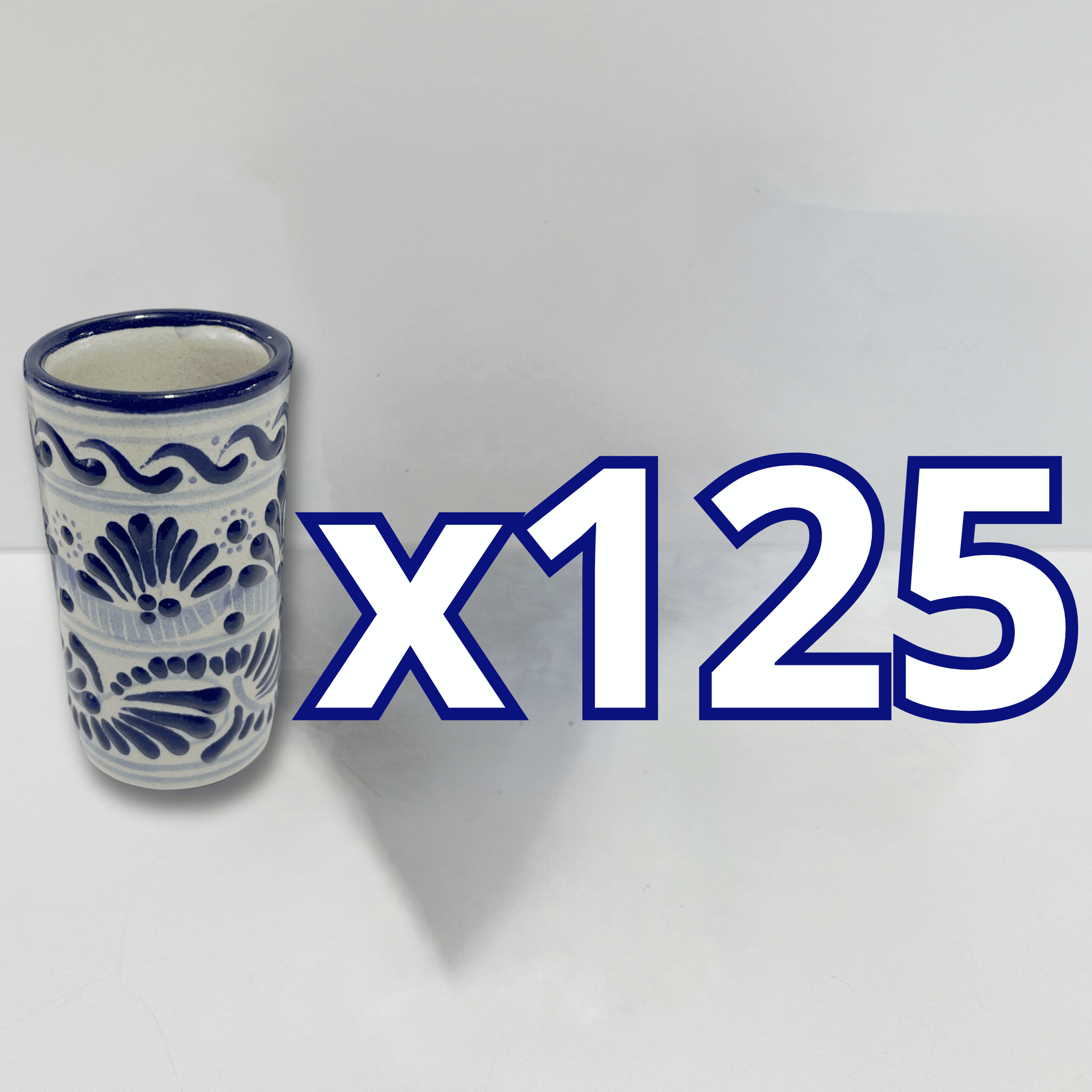 TEQUILERO NO PERSONALIZADO FONDO TRADICIONAL CENEFA CLASICO AZUL COBALTO