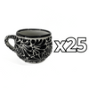 TAZA CHOCOLATERA MEDIANA FONDO TRADICIONAL MIK NEGRO