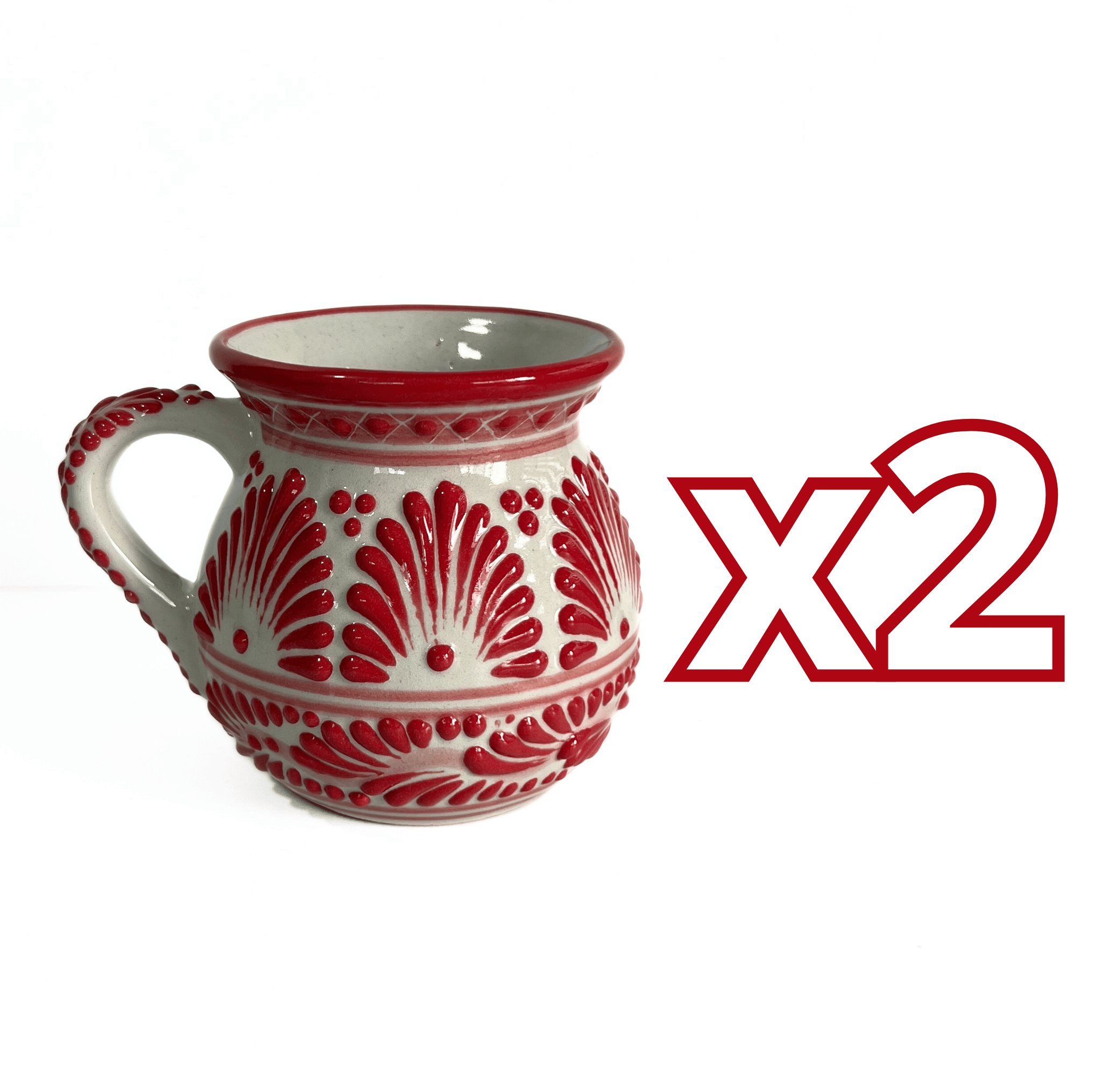 JARRO FONDO TRADICIONAL CENEFA ROJO