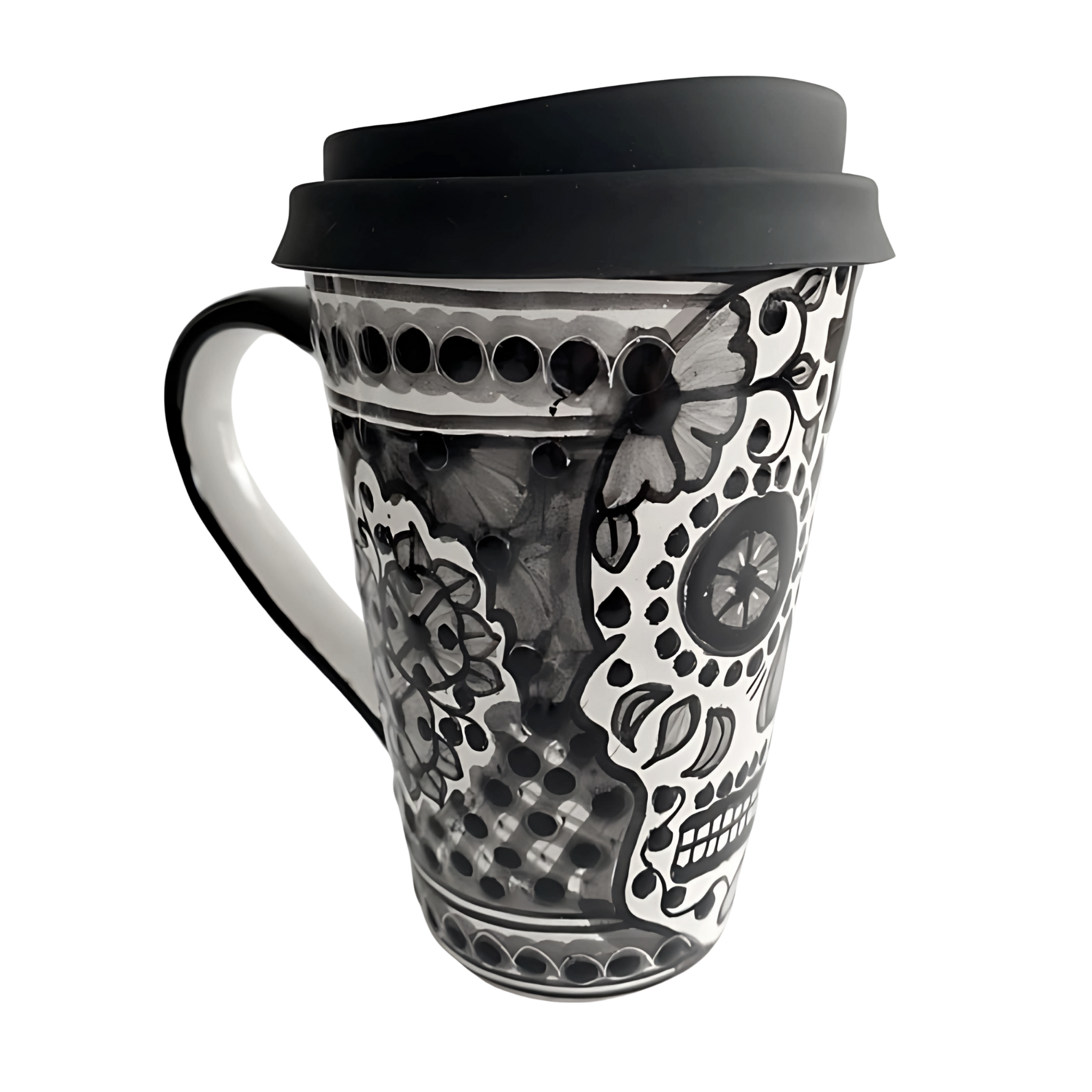TERMO CON ASA 15 CM CALAVERA