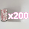 TEQUILERO NO PERSONALIZADO FONDO BLANCO DECORADO MIK ROSA