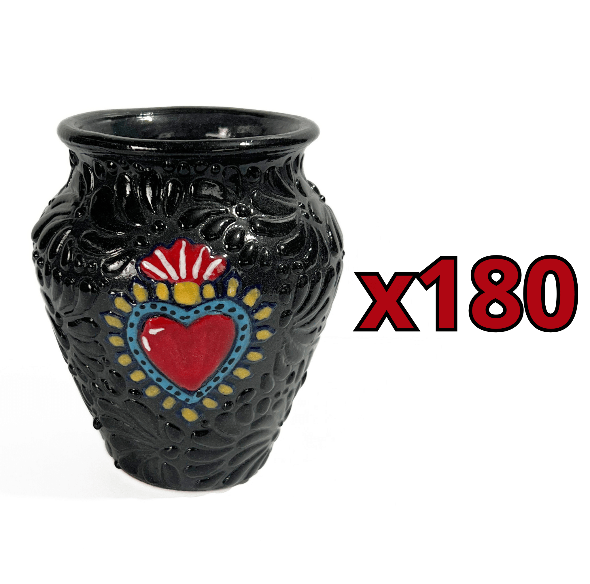 CANTARITO NO PERSONALIZADO MIK SUPER BLACK SAGRADO CORAZON