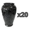 FLORERO JARRON ALTO MIK SUPER BLACK