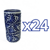 VASOS PARA JARRA FONDO TRADICIONAL MIK AZUL COBALTO
