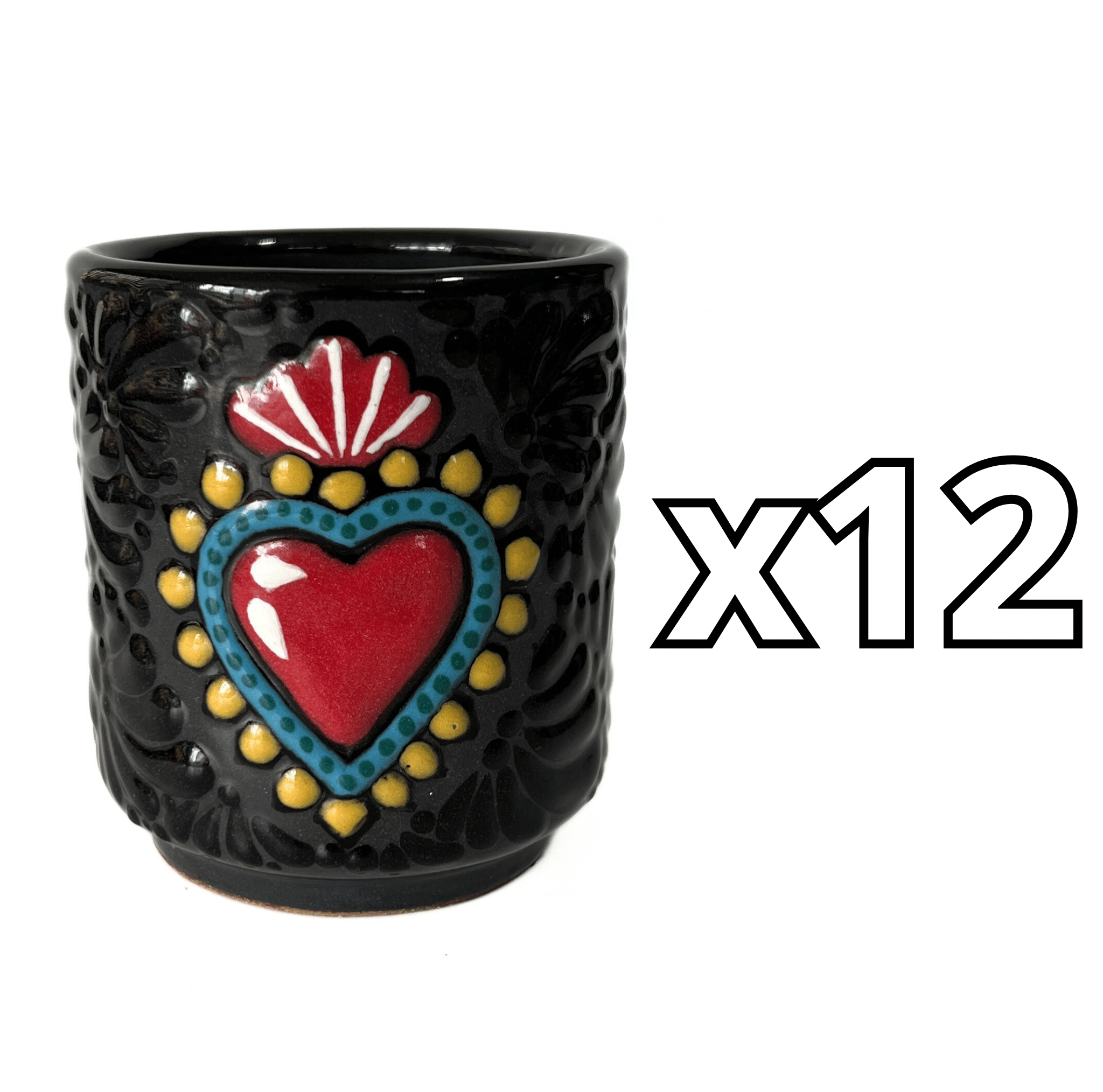 TAZA RECTA ESTANDAR MIK SUPER BLACK SAGRADO CORAZON