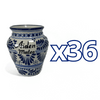 CANTARITO PERSONALIZADO FONDO TRADICIONAL CENEFA AZUL COBALTO NOMBRE