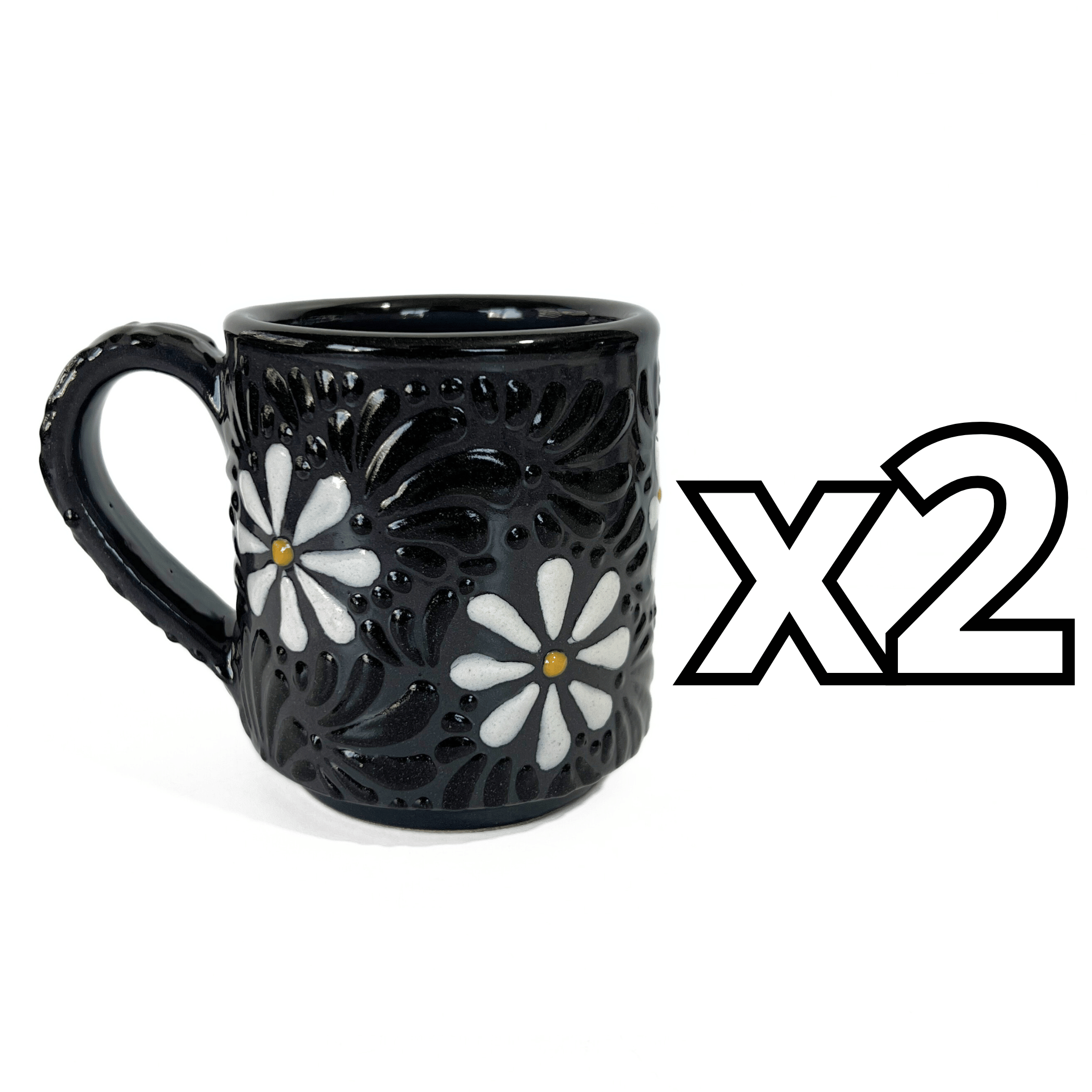 TAZA RECTA ESTANDAR MIK SUPER BLACK MARGARITAS