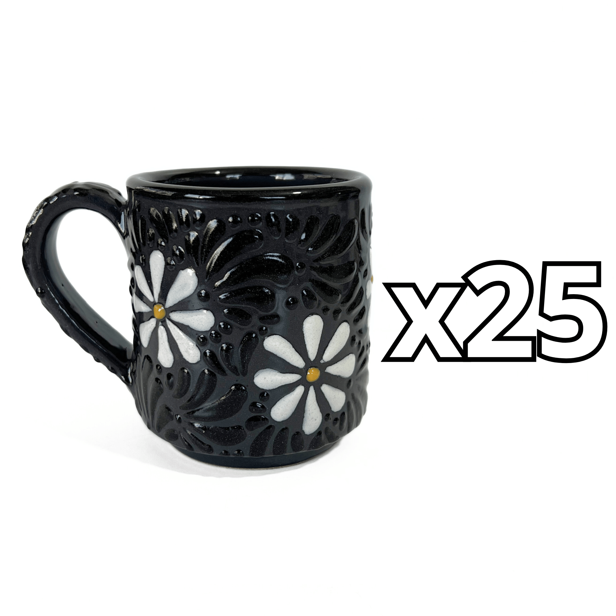 TAZA RECTA ESTANDAR MIK SUPER BLACK MARGARITAS