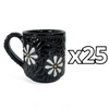 TAZA RECTA ESTANDAR MIK SUPER BLACK MARGARITAS