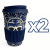 TERMO 15 CM SIN ASA FONDO TRADICIONAL MIK AZUL COBALTO LUCHADOR AZUL COBALTO