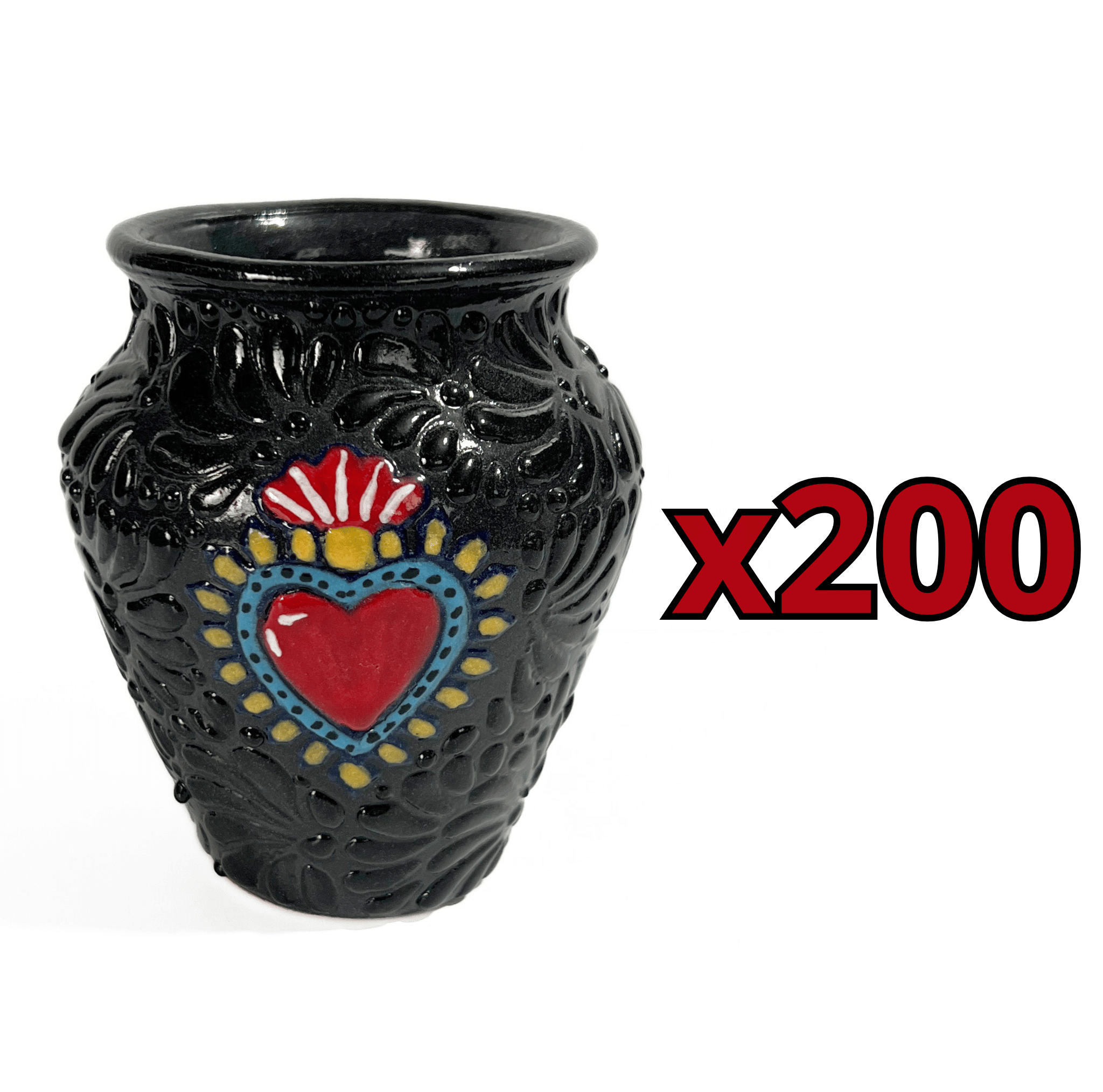 CANTARITO NO PERSONALIZADO MIK SUPER BLACK SAGRADO CORAZON