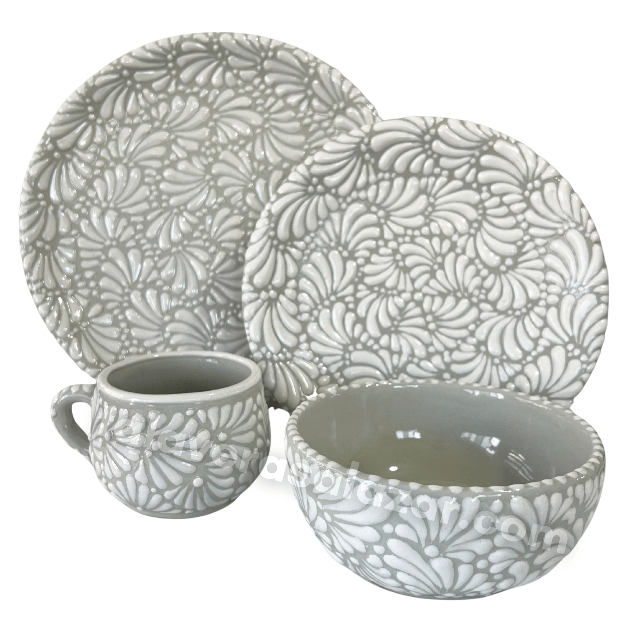 VAJILLA FONDO TRADICIONAL MIK BLANCO