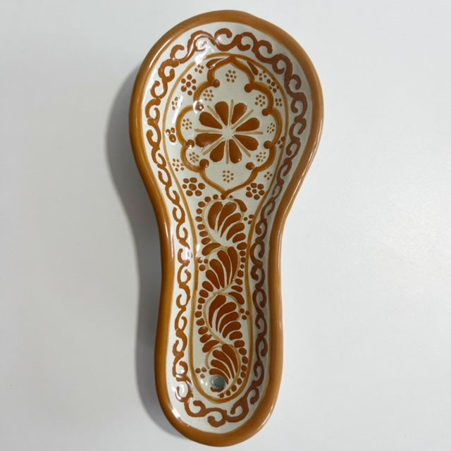 PORTA CUCHARA COLOR TERRACOTA