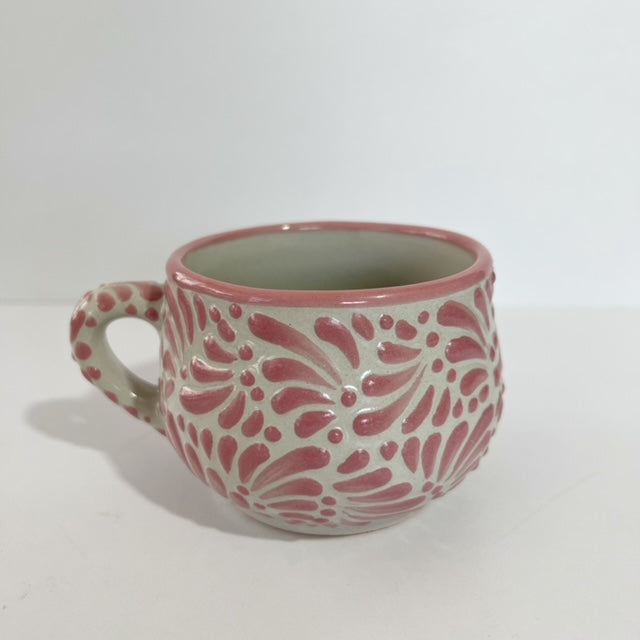 TAZA CHOCOLATERA MEDIANA ROSA MIK